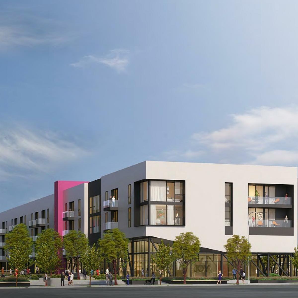 Mixed-use complex rises at 141 N. Avenue 34 in Lincoln